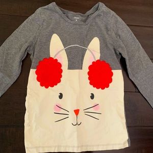 Carters Girl Size 8 Long Sleeve Top